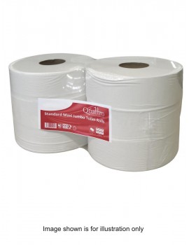 Maxi Jumbo Toilet Roll 12081- Pack of 6 Hygiene